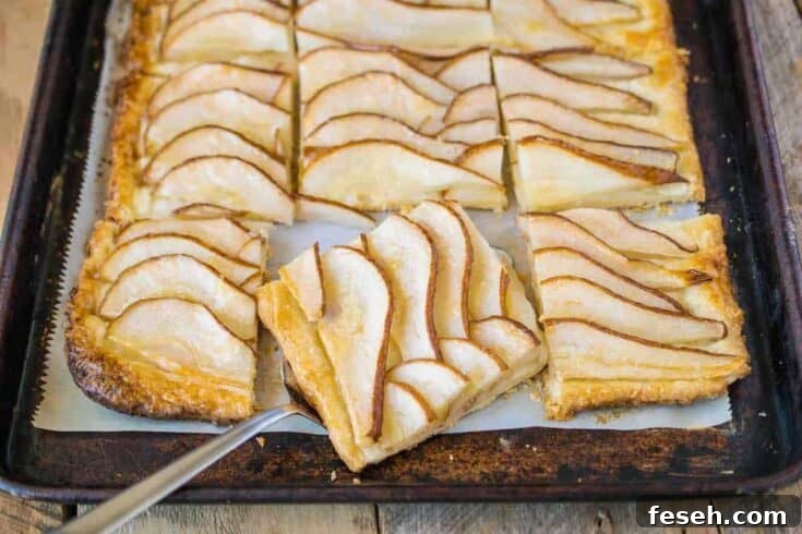 Easy Pear Tart