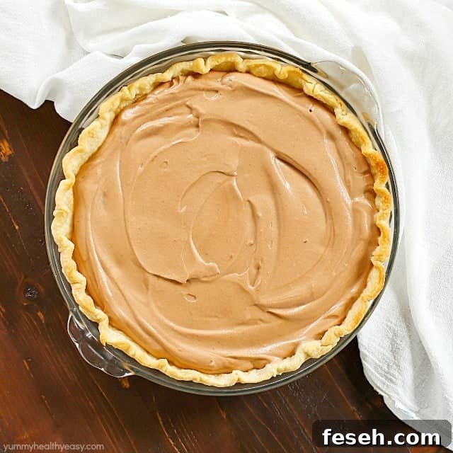 Mom’s Easy Chocolate Pie Recipe