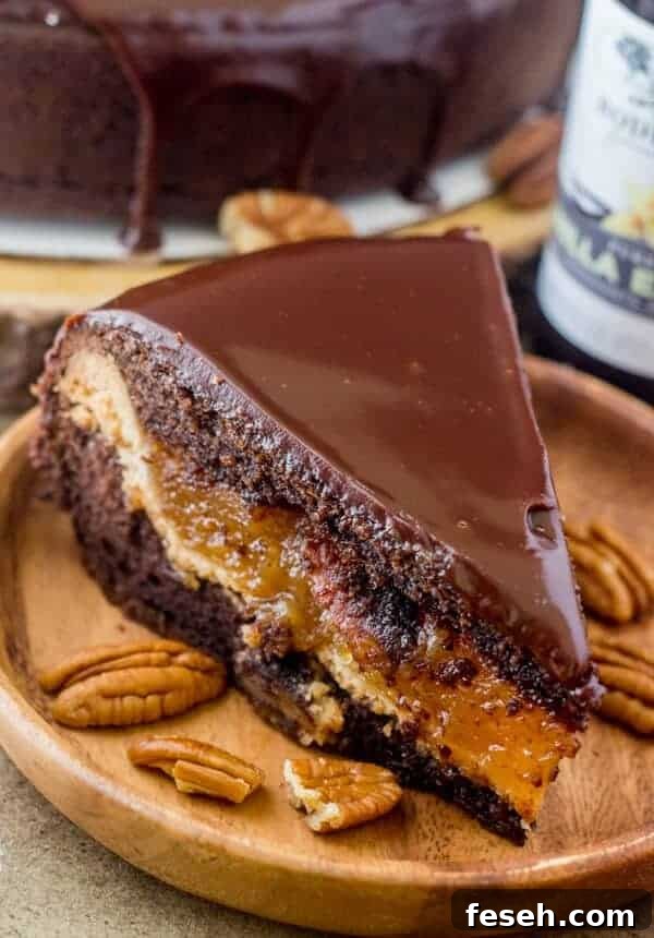 Chocolate Pecan Piecaken