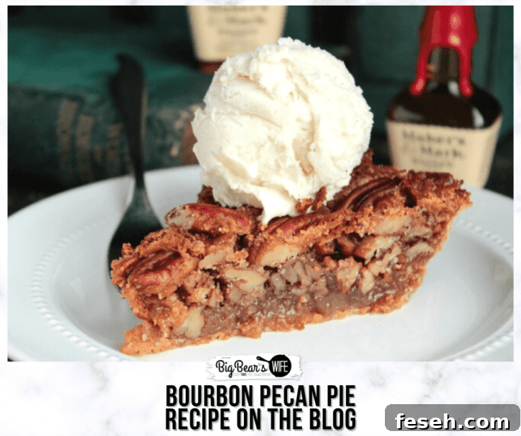 Bourbon Pecan Pie