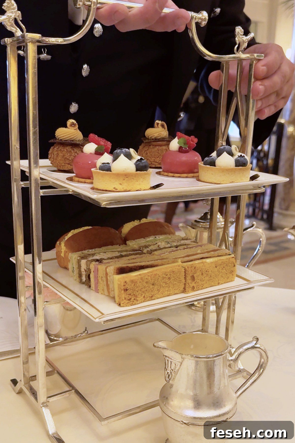 The Ritz London afternoon tea