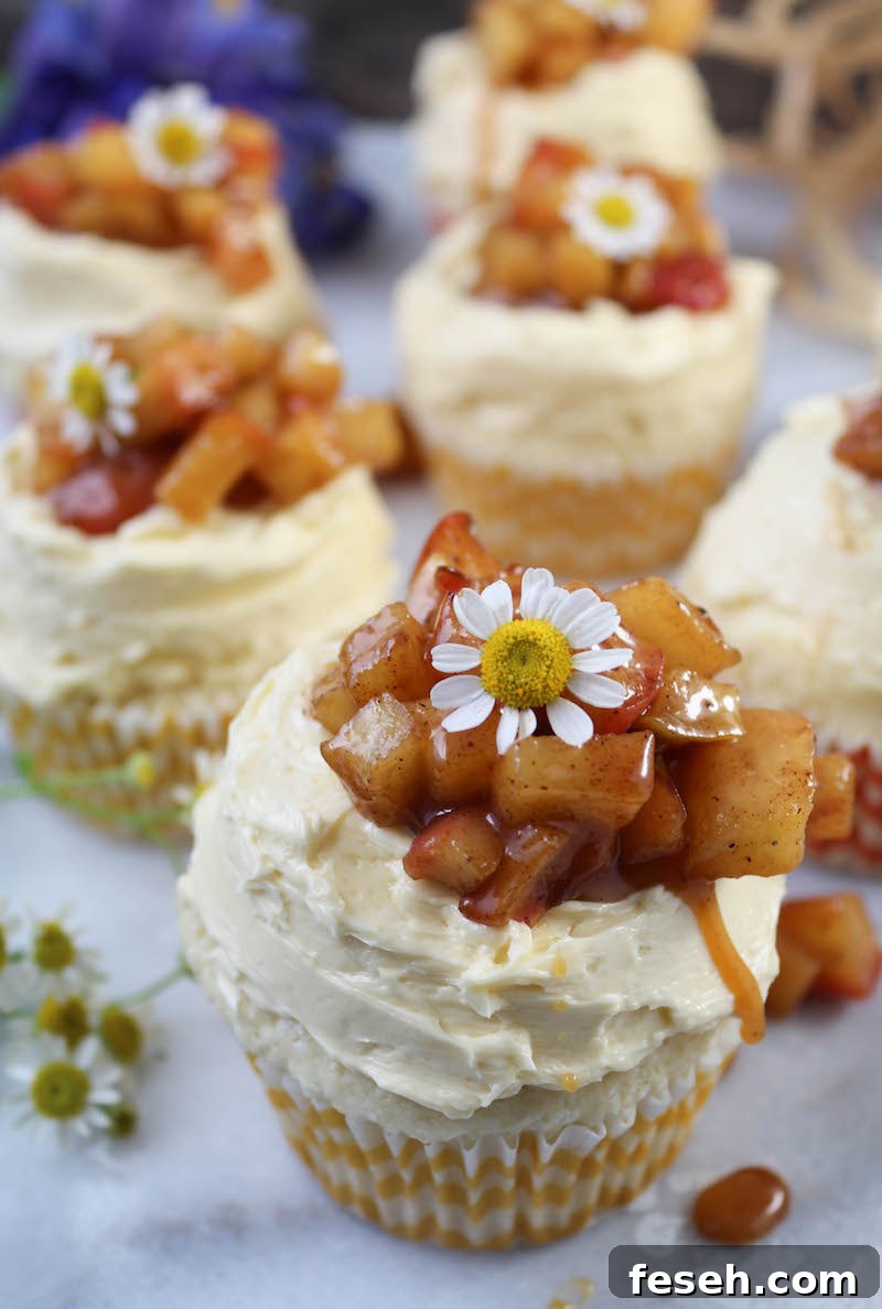 25 Easter Sunday Menu Ideas to Impress Your Guests 20 PaleOMG Apple Pie Cupcakes