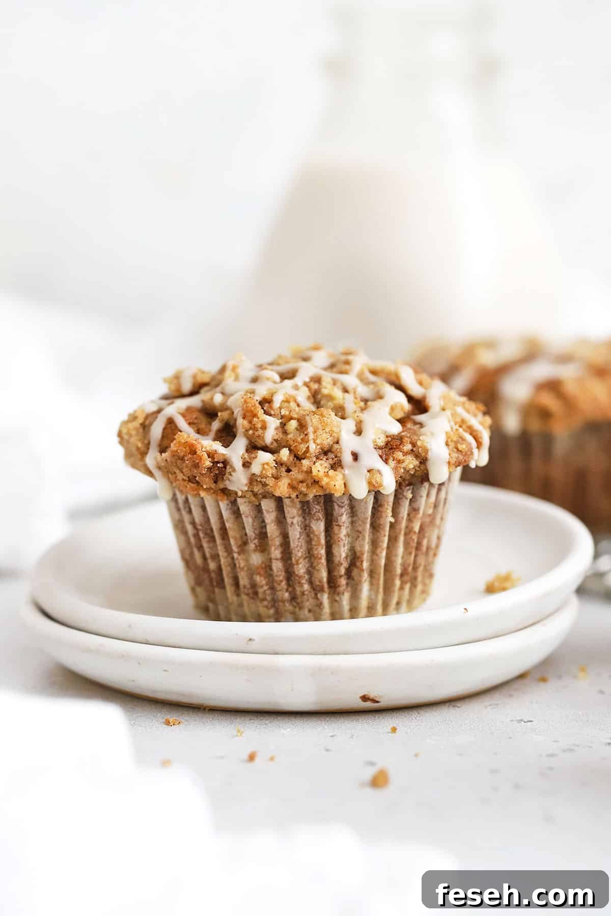 Gluten-Free Banana Crumb Muffins with Cinnamon Streusel 2 Gluten-Free Coffee Cake Muffin With Crumb Topping